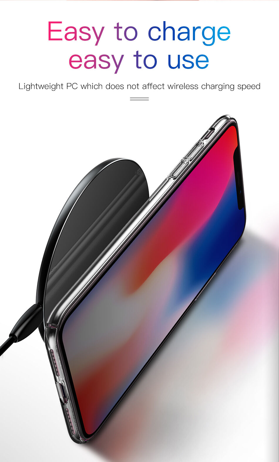 BASEUS Aurora maskica za iPhone XS - crna