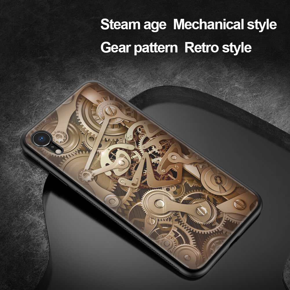 NILLKIN Gear maskica sa staklenom stražnjom stranom za iPhone XR
