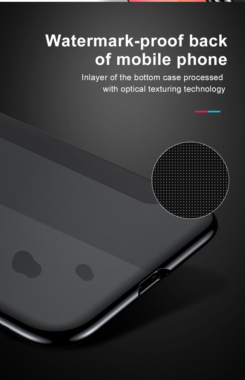 BASEUS flip futrola za iPhone XS - crvena