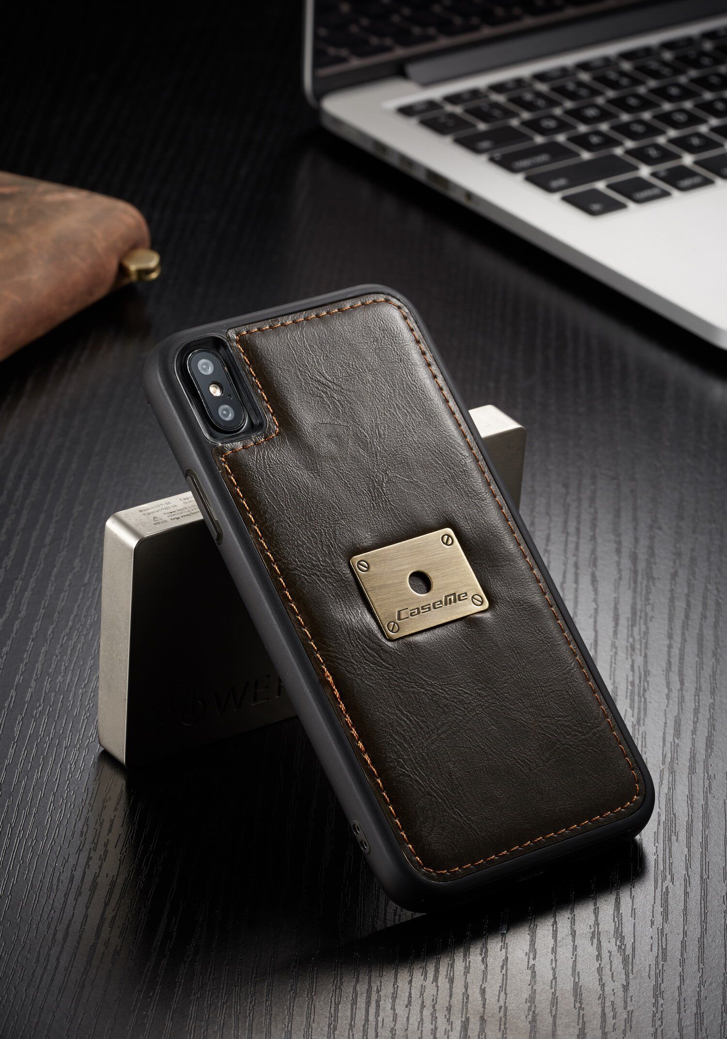 CASEME 2u1 ukloniva futrola za iPhone XS Max - crna
