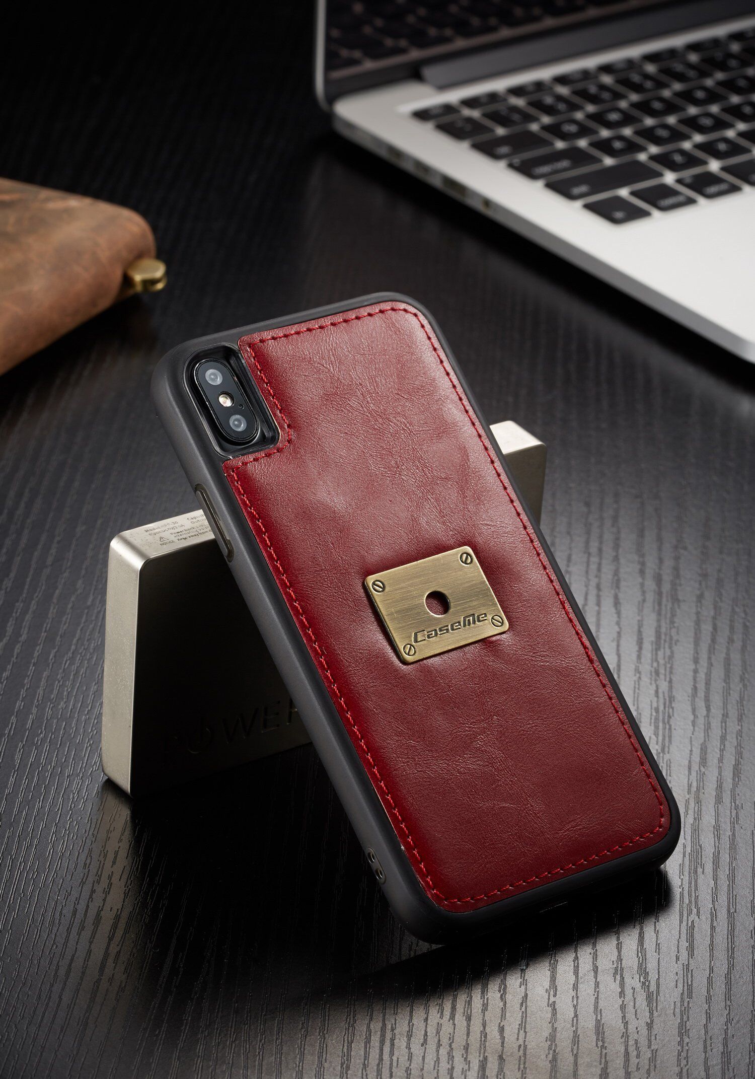 CASEME 2u1 ukloniva futrola za iPhone XS Max - crna