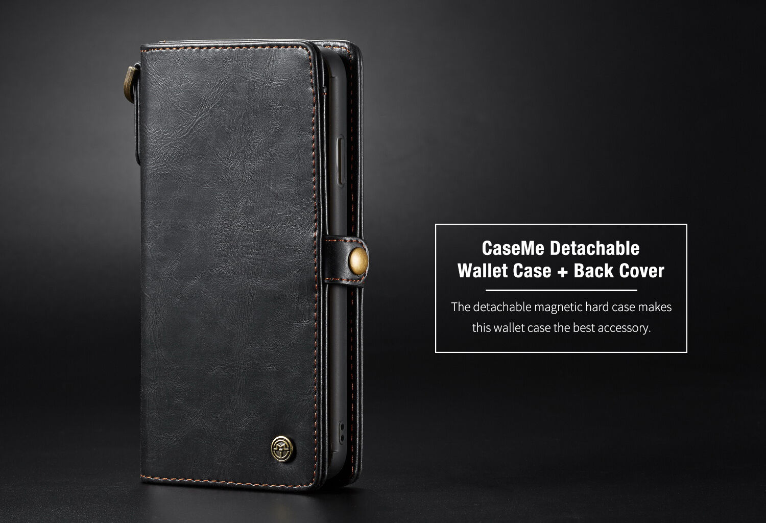 CASEME 2u1 ukloniva futrola za iPhone XS Max - crvena