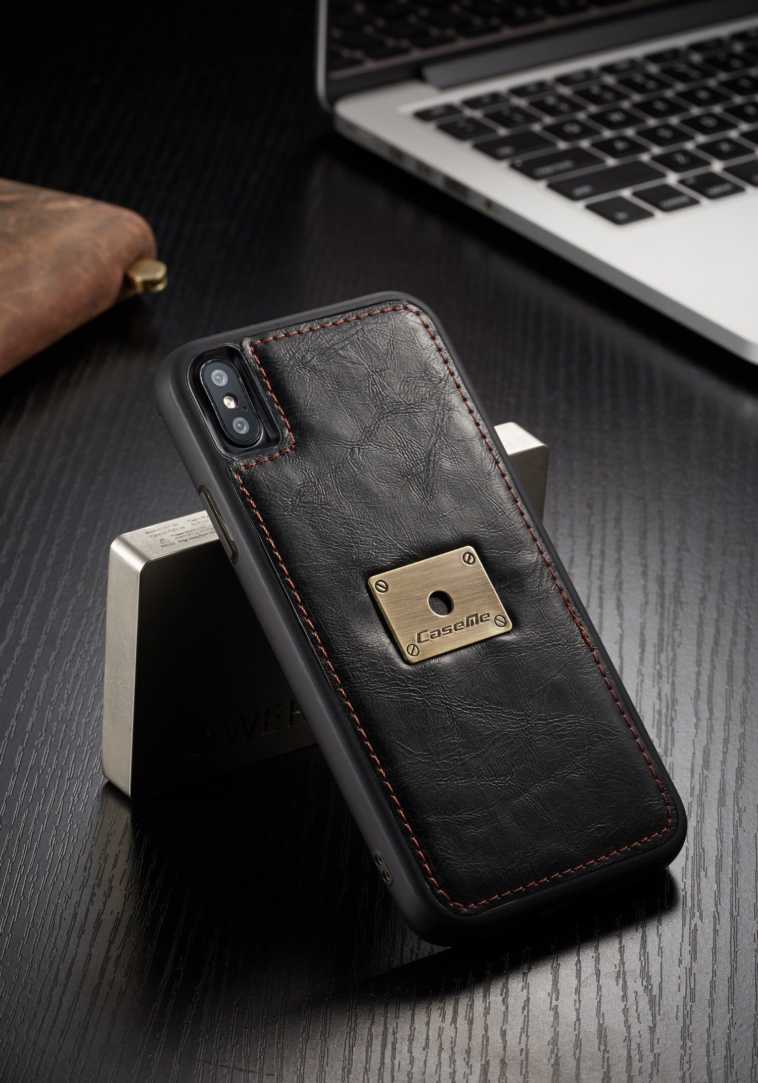CASEME 2u1 ukloniva futrola za iPhone XS Max - crvena