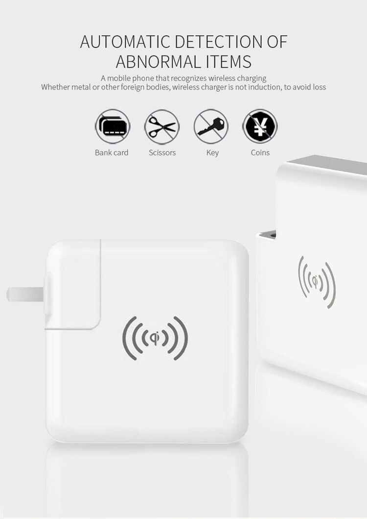 Punjač / prijenosno napajanje 6700mAh s izmjenjivim utikačima (AU / UK / US / EU) i bežničnim punjačem