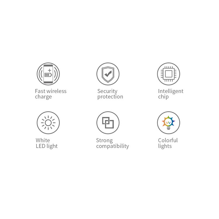 NILLKIN Magic Disk bežični punjač za iPhone - crna