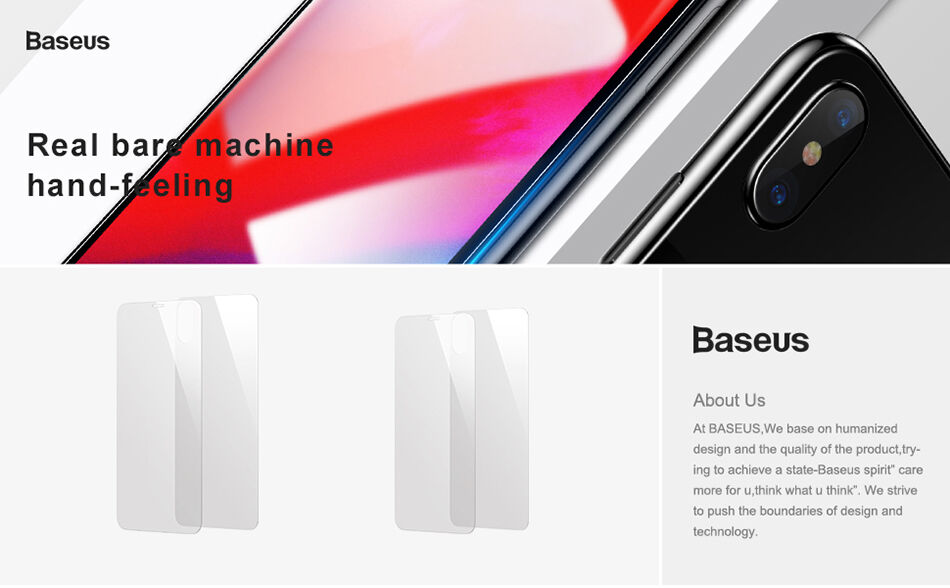 BASEUS kaljeno staklo za prednju i stražnju stranu za iPhone XS Max