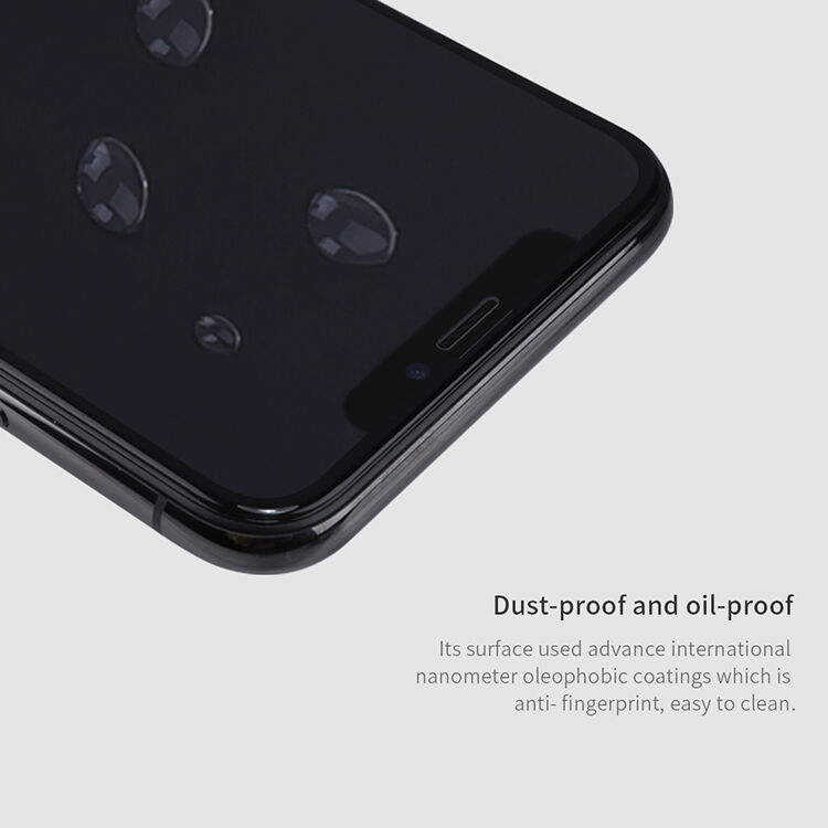 NILLKIN kaljeno 3D staklo za iPhone XS Max - crna