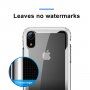 BASEUS Armor prozirna maskica s okvirom za iPhone XR - crna
