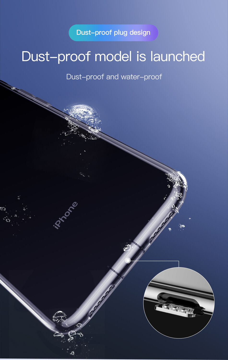 BASEUS Simplicity maskica za iPhone XR - zlatna