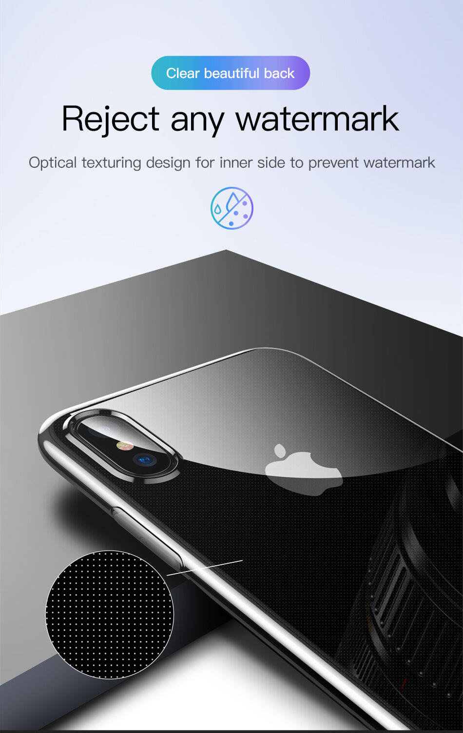 BASEUS Simplicity maskica za iPhone XR - zlatna