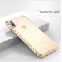 BASEUS Simplicity maskica za iPhone XR - zlatna