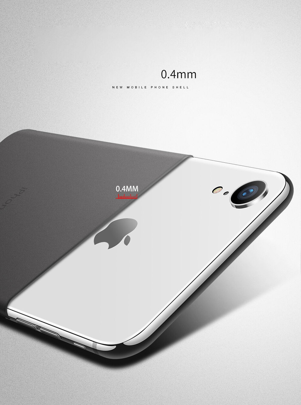 CAFELE ultratanka maskica za iPhone XR - crna