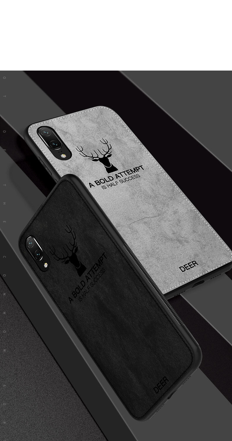 maskica s površinom od tkanine za iPhone XS / iPhone X - siva