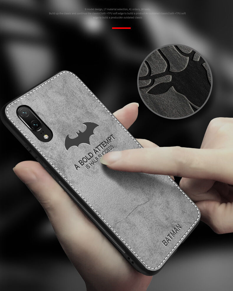 maskica s površinom od tkanine za iPhone XS / iPhone X - siva