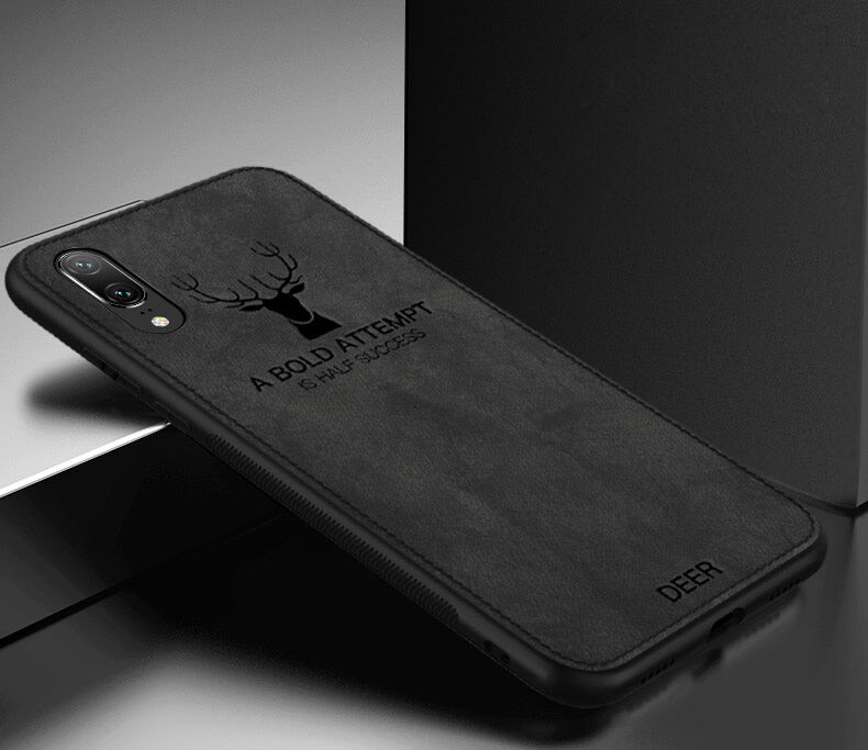 maskica s površinom od tkanine za iPhone XS / iPhone X - siva