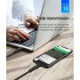 BASEUS maskica s baterijom 3500mAh za iPhone X - crna