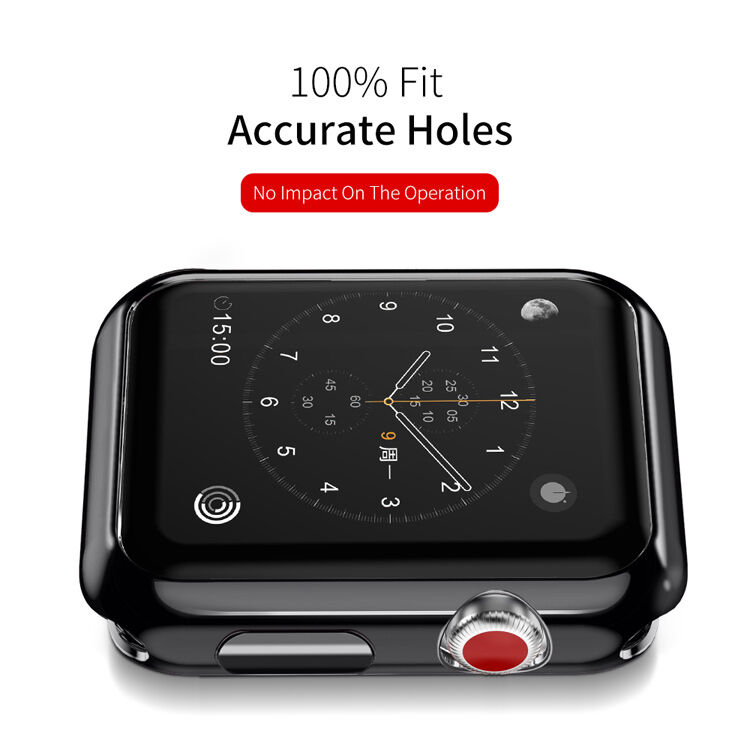 Dux Ducis meka plastična zaštitna torbica za Apple Watch 42mm - srebrna