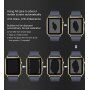 IMAK Pro+ kaljeno staklo 2.5D za Apple Watch - 38mm - crna