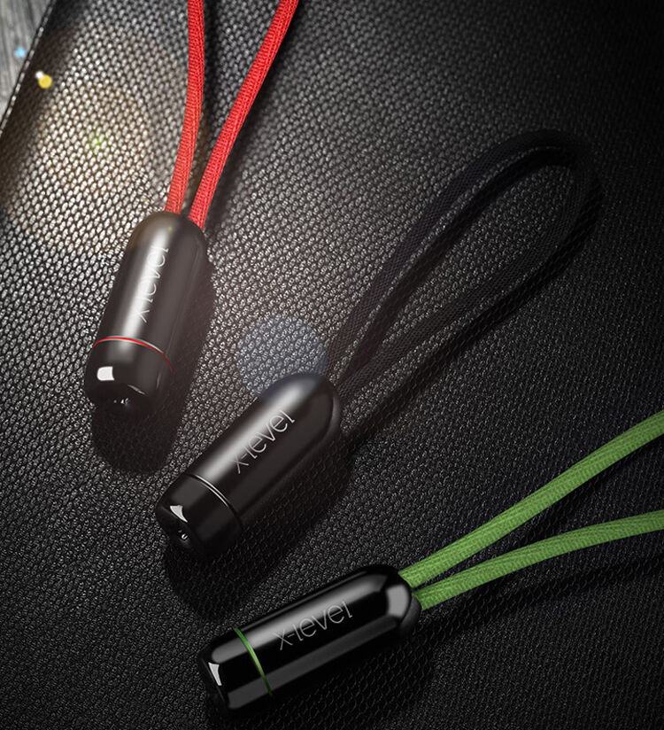 X-LEVEL elegantni USB / lightning kabel za Apple iPhone / iPad / iPod - 8cm - zelena
