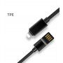X-LEVEL elegantni USB / lightning kabel za Apple iPhone / iPad / iPod - 8cm - zelena