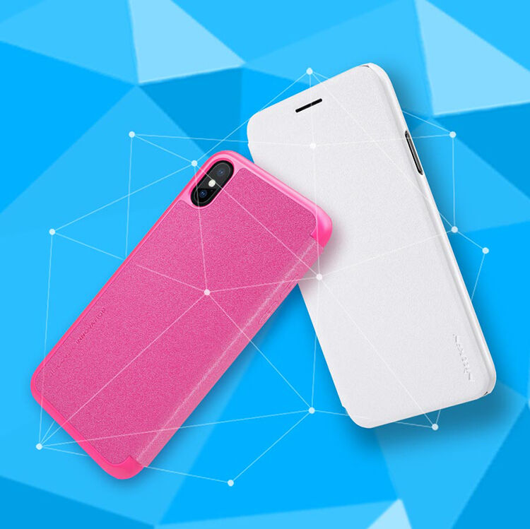 NILLKIN zaštitna flip futrola za Apple iPhone XS / iPhone X - crna