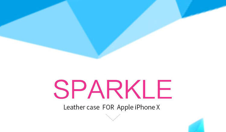 NILLKIN zaštitna flip futrola za Apple iPhone XS / iPhone X - crna
