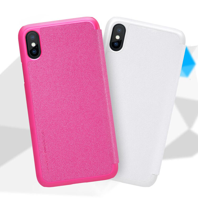NILLKIN zaštitna flip futrola za Apple iPhone XS / iPhone X - crna