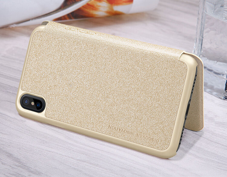 NILLKIN zaštitna flip futrola za Apple iPhone XS / iPhone X - crna