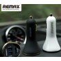 REMAX punjač za u automobil s tri porta za Apple iPhone / iPad / iPod - crna