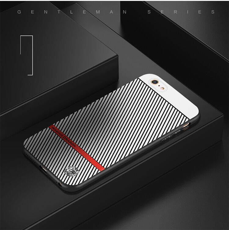 WAKING DRAGON elegantna maskica od meke plastike za Apple iPhone 6 / 6S - crvena
