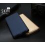 DUX DUCIS futrola s postoljem i pretincem za dokumente za Apple iPhone XS / iPhone X - Tamnoplava boja