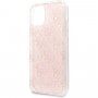 Guess 4G Glitter blještava maskica za iPhone 11 Pro Max - svijetlo ružičasti