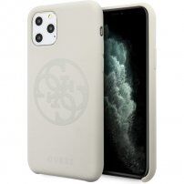 Guess 4G Tone on Tone silikonska maskica za iPhone 11 Pro Max - bijeli