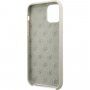 Guess 4G Tone on Tone silikonska maskica za iPhone 11 Pro Max - bijeli