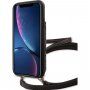 Guess 4G flip futrola s remenom za iPhone XR - smeđi