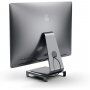 Satechi multi-port aluminijski stalak za računalo iMac - svemirski siv