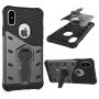 Ultračvrsta maska s postoljem za iPhone XS / iPhone X - crna