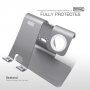 Bestand priključna stanice 2u1 za iPhone / iPad / Apple Watch - siva