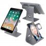 Bestand priključna stanice 2u1 za iPhone / iPad / Apple Watch - siva