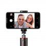 Baseus bluetooth teleskopski aluminijski selfie stick sa stativom - crvena