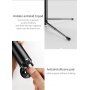 Baseus bluetooth teleskopski aluminijski selfie stick sa stativom - crvena