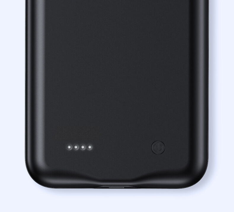 Usams maskica s baterijom 4500mAh za iPhone 11 - crni