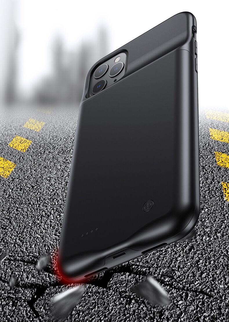 Usams maskica s baterijom 4500mAh za iPhone 11 - crni