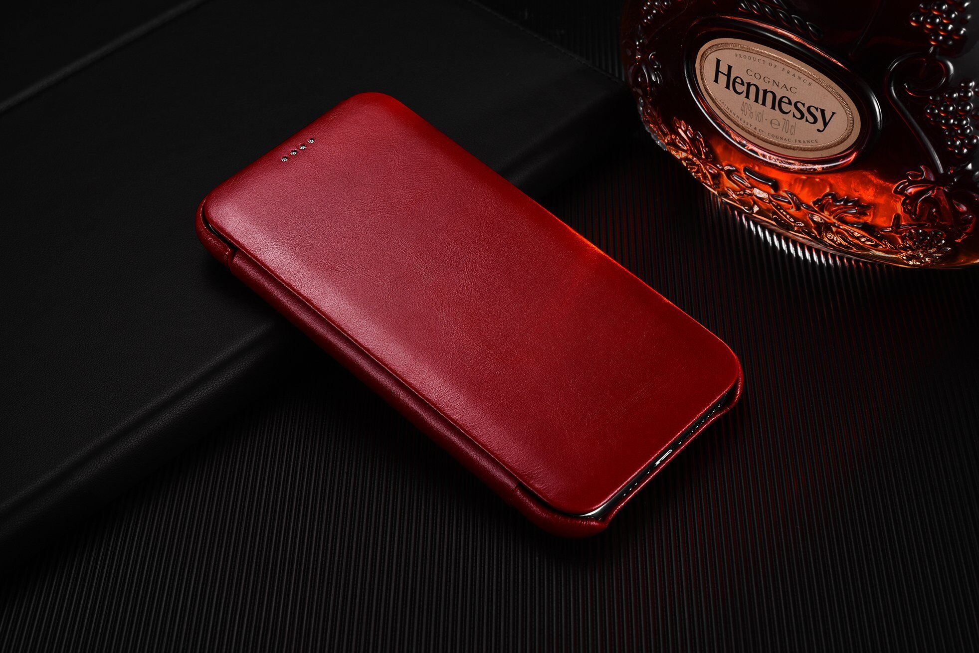 Icarer kožna flip futrola za iPhone 11 - kakao smeđa