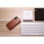Icarer kožna flip futrola za iPhone 11 - kakao smeđa