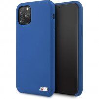 BMW silikonska maskica za iPhone 11 Pro Max - mornarsko plava