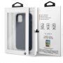 BMW Signature silikonska maskica za iPhone 11 Pro Max - mornarsko plava