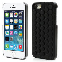 Maska s pucketajućim balonima za iPhone 5 / 5S / SE (2016) - crna