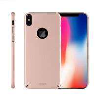 MOFI ultratanka zaštitna maska sa zaštitom za leću fotoaparata za iPhone XS / iPhone X - Ružičasto-zlatna