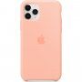 Apple silikonska maskica za iPhone 11 Pro Max - grejpfrut ružičasta